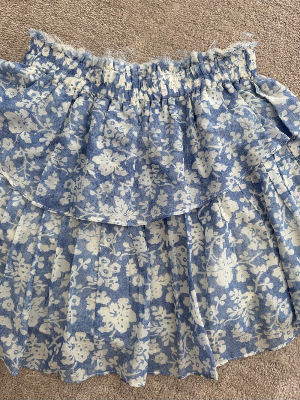 LoveShackFancy Mini Ruffle Skirt - Picture 2 of 10